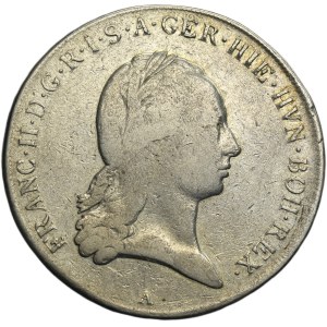 Austrian Netherlands, Franz II, Thaler (Kronentaler) Wien 1796 A