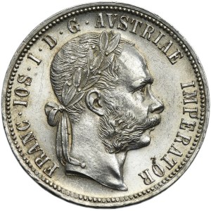 Austria, Francesco Giuseppe I, 1 Floren Vienna 1891