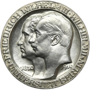 Germany, Kingdom of Prussia, Wilhelm II, 3 Mark Berlin 1910 A