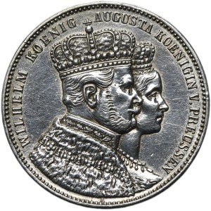 Germany, Kingdom of Prussia, Wilhelm I, Crown Thaler Berlin 1861