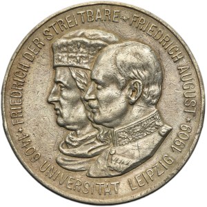 Germany, Saxony, Friedrich August III, 5 Mark Muldenhütten 1909
