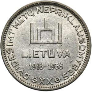 Litauen, Republik, 10 Litu 1938 Antanas Smeteona