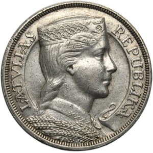 Latvia, Republic of Latvia, 5 Lati 1929