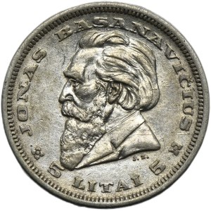 Lithuania, Republic, 5 Litai Kaunas 1936