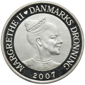 Dánsko, Markéta II, 100 korun Kodaň 2007 - Mezinárodní polární rok, Lední medvěd