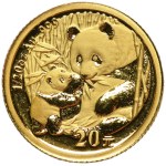 China, 20 Yuan 2005 - Panda