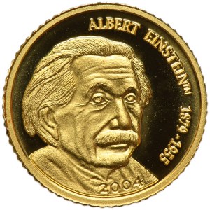 Northern Mariana Islands, 5 Dollar 2004 - Albert Einstein