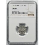 10 pennies 1923 - NGC MS64