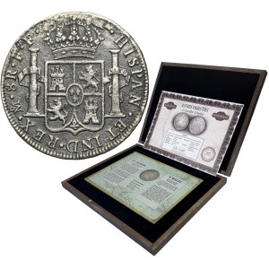 Mexico, Charles III, 8 Reales Mexico 1783 Mo FF