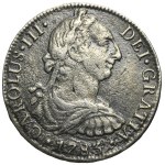 Mexico, Charles III, 8 Reales Mexico 1783 Mo FF