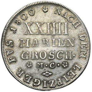 Germany, Principality of Brunswick-Wolfenbüttel, Karl Wilhelm Ferdinand, 24 Marien groschen (2/3 Thaler) Braunschweig 1800 MC