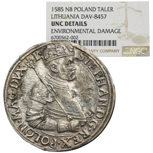 Stefan Batory, Talar Nagybanya 1585 NB - ex. NGC UNC PODROBNOSTI