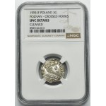 Sigismund III Vasa, 3 Groschen Posen 1594 - NGC UNC DETAILS