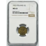 2 pennies 1923 - NGC MS63