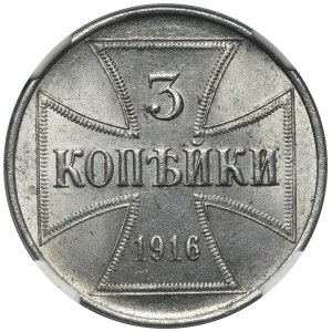 Ost, 2 Kopeck Hamburg 1916 A - NGC MS61