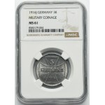 Ost, 2 Kopeck Hamburg 1916 A - NGC MS61
