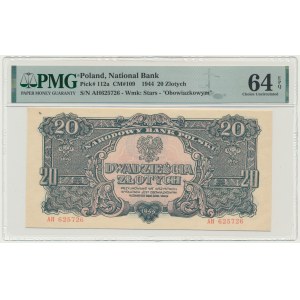 20 gold 1944 ...owym - AH - PMG 64 EPQ