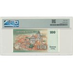 Lithuania, 100 Litu 2000 - AC - PMG 64 - low serial