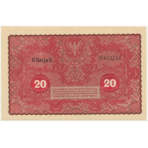 20 marek 1919 - II Serja E - BŁĄD DRUKU