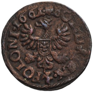 John II Casimir, Schilling Ujazdow 1661 - ILUSTRATED