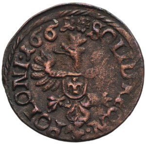 John II Casimir, Schilling Ujazdow 1661 - ILUSTRATED