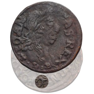 John II Casimir, Schilling Ujazdow 1661 - ILUSTRATED