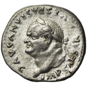 Roman Imperial, Vespasian, Denarius