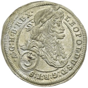 Österreich, Leopold I., 3 Krajcars Wien 1695
