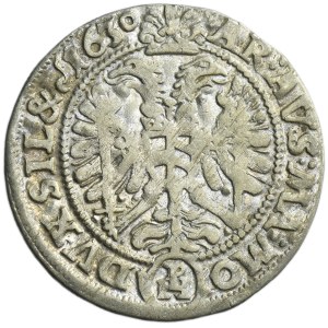 Silesia, Habsburg rule, Ferdinand II, 3 Kreuzer Breslau 1630 PH