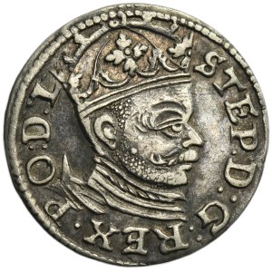 Stephen Bathory, 3 Groschen Riga 1583