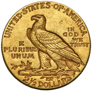 USA, 2 1/2 Dollar Philadelphia 1913 - Indian Head
