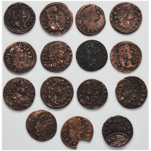 Set, John II Casimir, Schillings (15 pcs.)