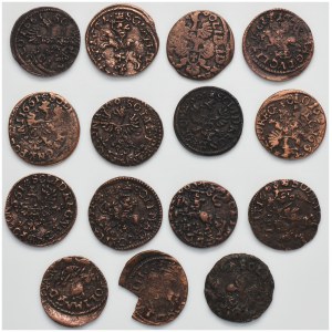 Set, John II Casimir, Schillings (15 pcs.)
