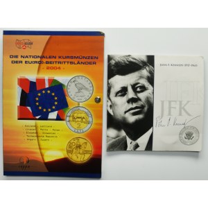 Set, Album (x2) with coins of the world (78 pcs.)