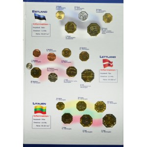 Set, Album (x2) with coins of the world (78 pcs.)