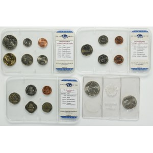 Bahamas, USA, United Arab Emirates and San Marino Mixed Coin Set (18 pcs.)