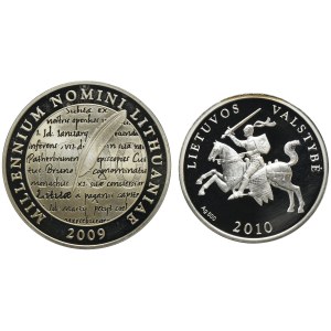 Set, Lithuania, Medal 2009-2010 (2 pcs.)