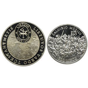 Set, Lithuania, Medal 2009-2010 (2 pcs.)
