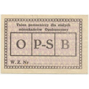 Talon pomocniczy - Opolszczyzna