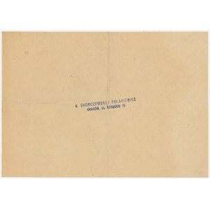 Cracovie, gouvernement général, carte de marchandises textiles 1942