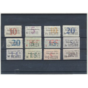 Fuel cards for company cars - set of 12 pcs.