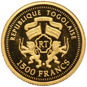 Togo, 1.500 Francs 2007 - Atlas