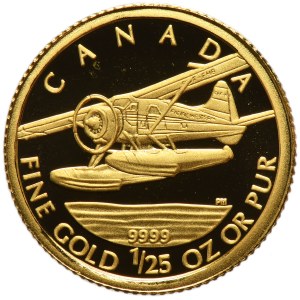 Canada, Elizabeth II, 50 Cent Ottawa 2008 - De Havilland Beaver