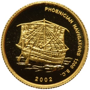 Ghana, 500 Sika 2002 - The Phoenician Ship