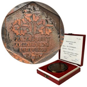 Czechoslovakia, Commemorative Medal of the Prior Department Stores 1975