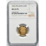 10 zloty 1925 Chrobry - NGC MS65 EN - AS LUSTRADE