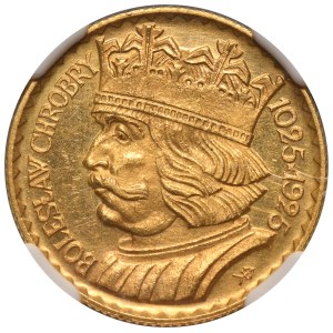 20 zlatých 1925 Chrobry - NGC MS65