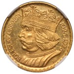 20 gold 1925 Chrobry - NGC MS65