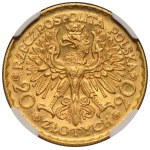 20 gold 1925 Chrobry - NGC MS65