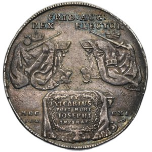 August II the Strong, Thaler Dresden 1711 ILH